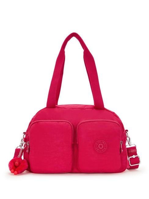 KIPLING COOL DEFEA Umhängetasche mit Schultergurt rosa Konfetti - Damentaschen