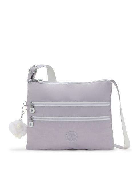 KIPLING ALVAR M Schultertasche zartes Grau - Damentaschen