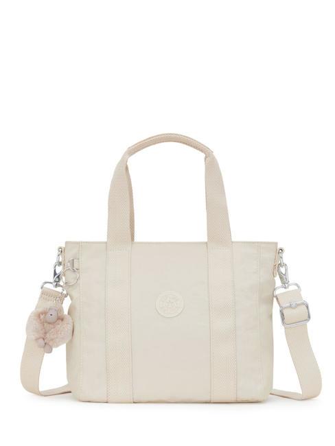 KIPLING ASSENI S Mini-Shopper mit Schulterriemen Beige Perle - Damentaschen