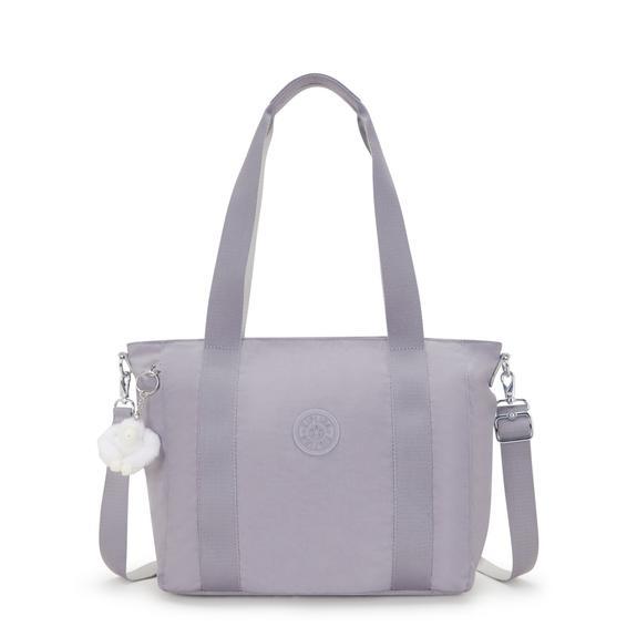 KIPLING ASSENI S TOTE Shopper mit Schulterriemen zartes Grau - Damentaschen