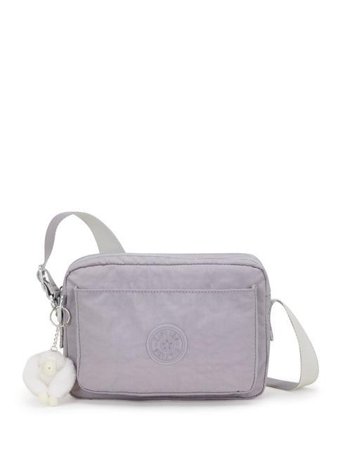 KIPLING ABANU M Schultertasche zartes Grau - Damentaschen