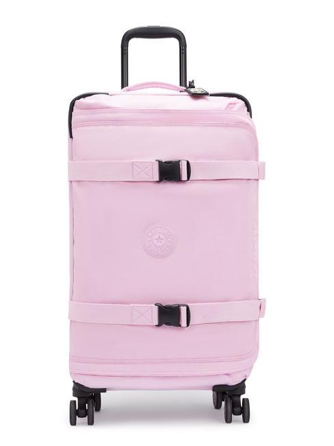 KIPLING SPONTANEOUS Trolley mittlerer Größe blühendes Rosa - Halbharte Trolleys