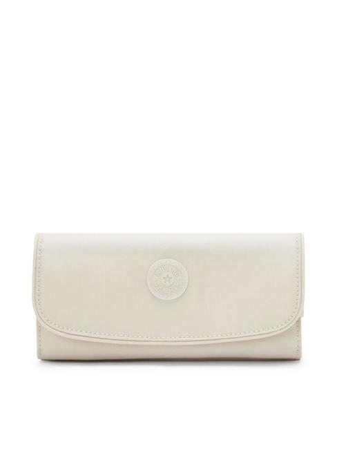 KIPLING MONEY LAND Große Brieftasche Beige Perle - Brieftaschen Damen