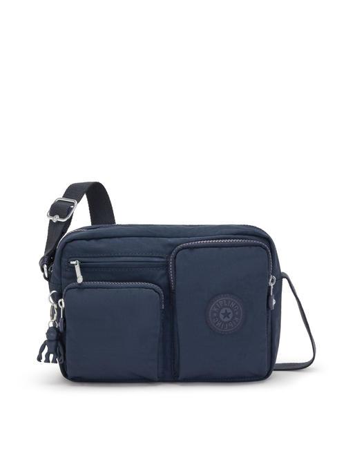 KIPLING ALBENA M Umhängetasche mit Taschen blau blau 2 - Damentaschen