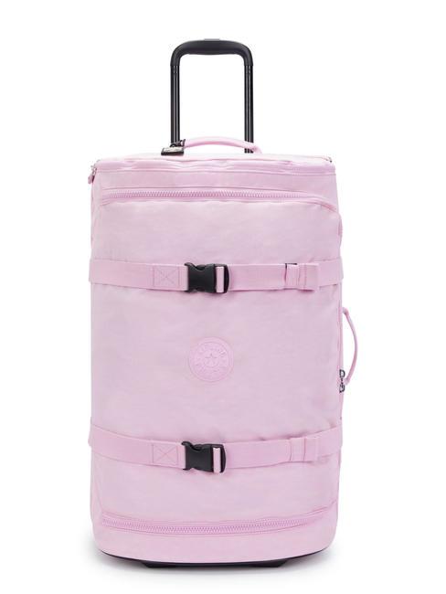 KIPLING AVIANA M Mittelgroßer Trolley blühendes Rosa - Halbharte Trolleys