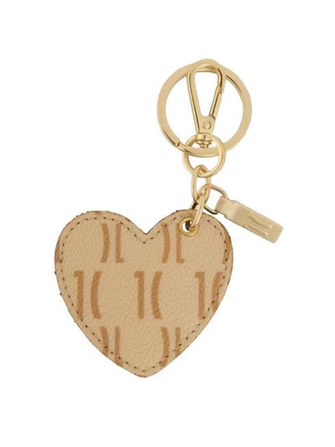 ALVIERO MARTINI PRIMA CLASSE MONOGRAM Heart Schlüsselanhänger mit Anhänger Creme - Schlüsselanhänger und Schlüsseletuis