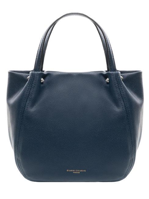 GIANNI CHIARINI TULIP  Handtasche mit Schultergurt aus Leder NAVY BLAU - Damentaschen