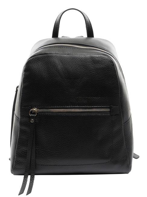 GIANNI CHIARINI GC Rucksack aus gehämmertem Leder Schwarz - Damentaschen