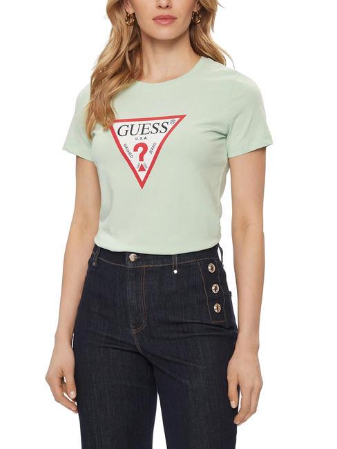 GUESS ORIGINAL LOGO Logo-T-Shirt Frühlingstag - T-Shirts und Tops für Damen