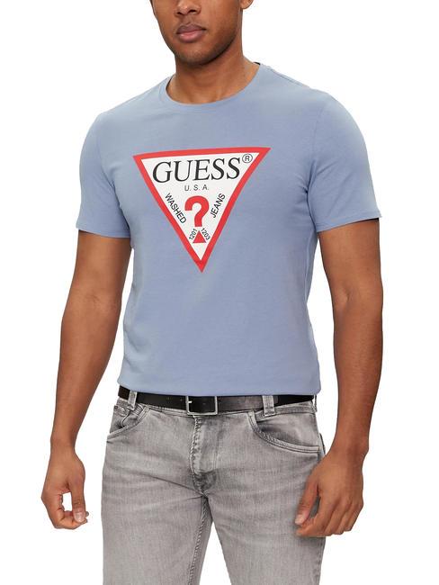 GUESS ORIGINAL T-Shirt mit Logo Teilweise wolkig - Herren-T-Shirts