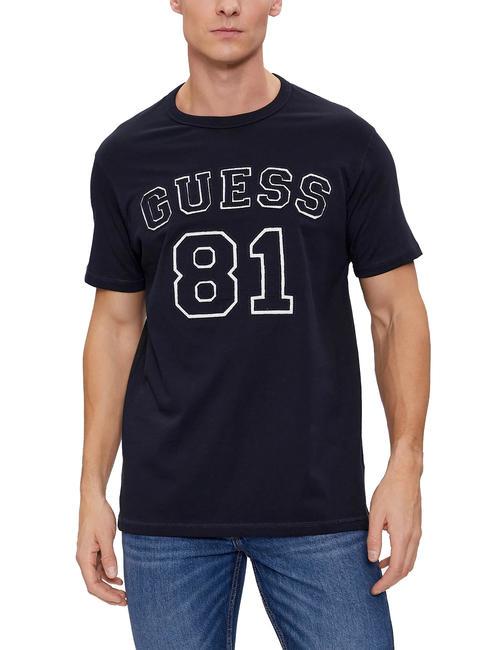 GUESS 81 PATCH Baumwoll-T-Shirt smartblue - Herren-T-Shirts