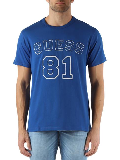 GUESS 81 PATCH Baumwoll-T-Shirt blumaya - Herren-T-Shirts