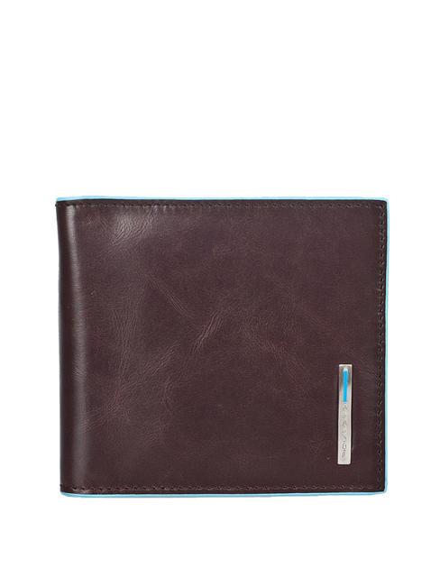 PIQUADRO BLUE SQUARE Ledergeldbörse MAHAGONI - Brieftaschen Herren