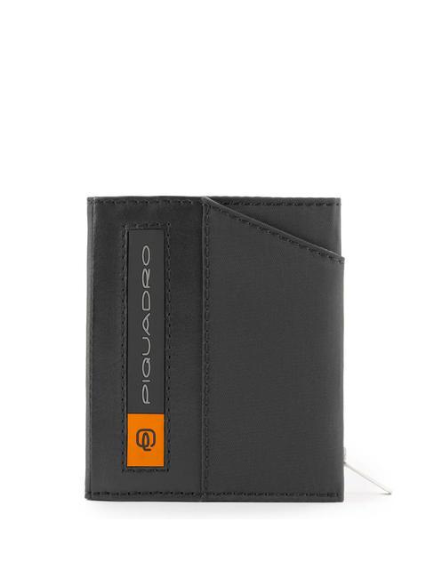 PIQUADRO PQ-BIOS  Geldbörse Schwarz - Brieftaschen Herren