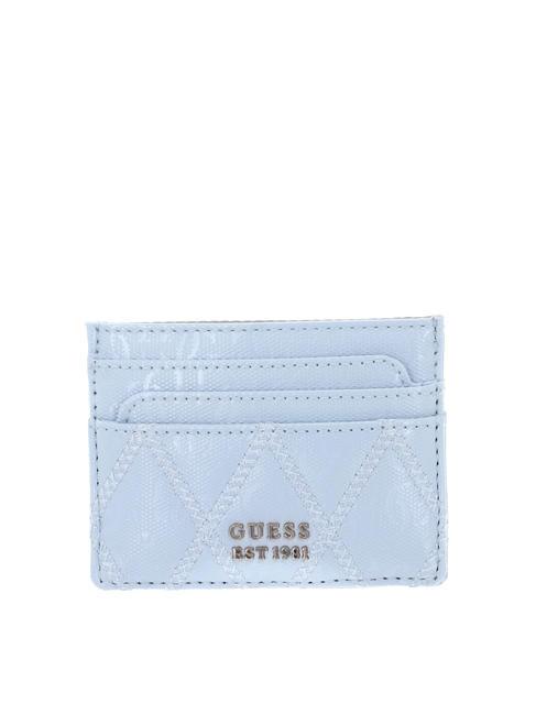 GUESS ADI Flacher Kartenhalter Himmelblau - Brieftaschen Damen