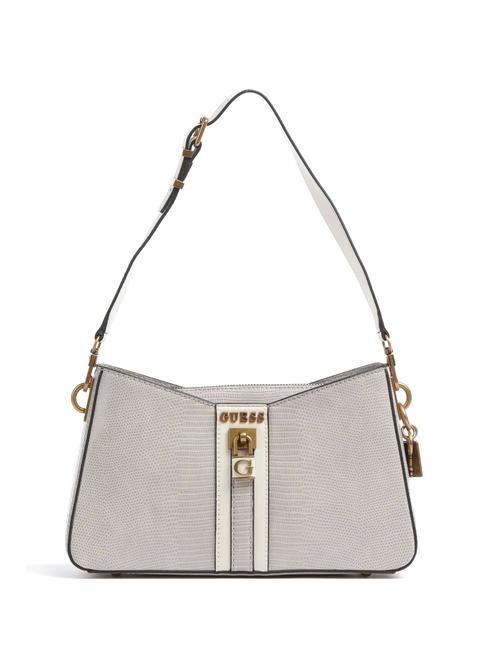 GUESS GINEVRA Schultertasche Taupe - Damentaschen