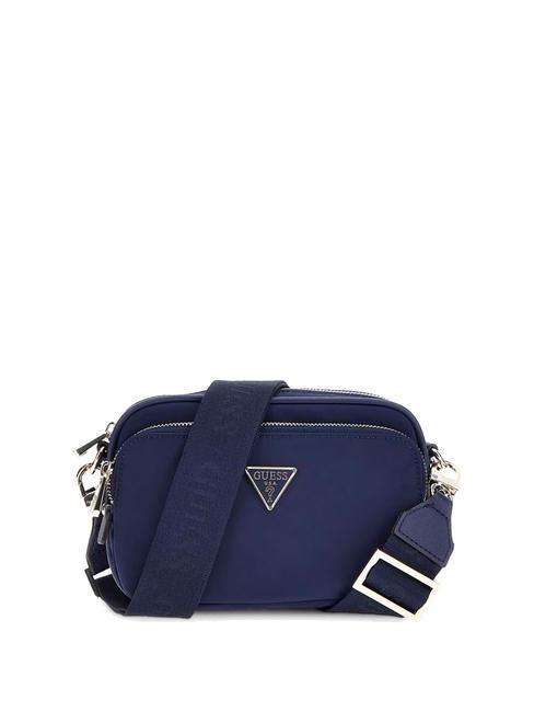 GUESS ECO GEMMA Schulter-Mini-Kameratasche NAVY BLAU - Damentaschen