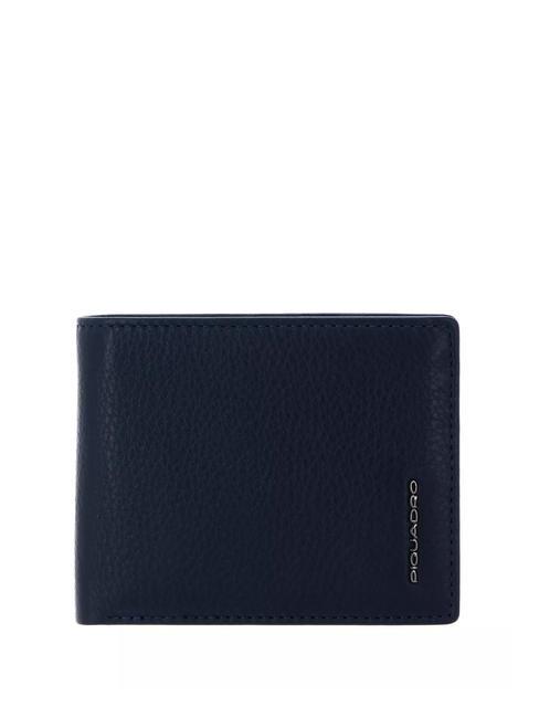 PIQUADRO MODUS RESTYLING Ledergeldbörse Blau - Brieftaschen Herren