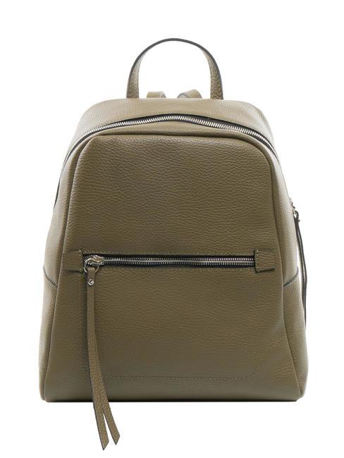 GIANNI CHIARINI GC Rucksack aus gehämmertem Leder guamgrün - Damentaschen