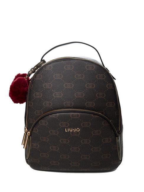 LIUJO MANHATTAN Logo Rucksack Mokka - Damentaschen