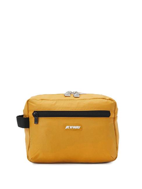 KWAY DEMU Nylon-Kosmetiketui gelber Inka - Beauty-Case