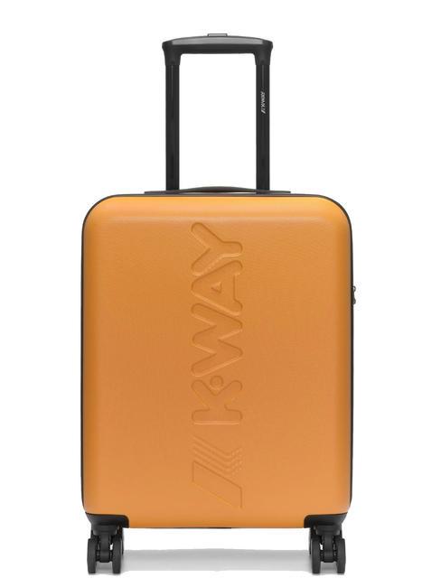 KWAY MAXILOGO Handgepäckwagen Inkagelb/Kobaltblau - Handgepäck