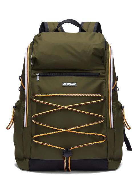 KWAY MONTE LIMAR Outdoor-Rucksack für 15,6-Zoll-Laptop grün schwärzlich - PC-Rucksäcke