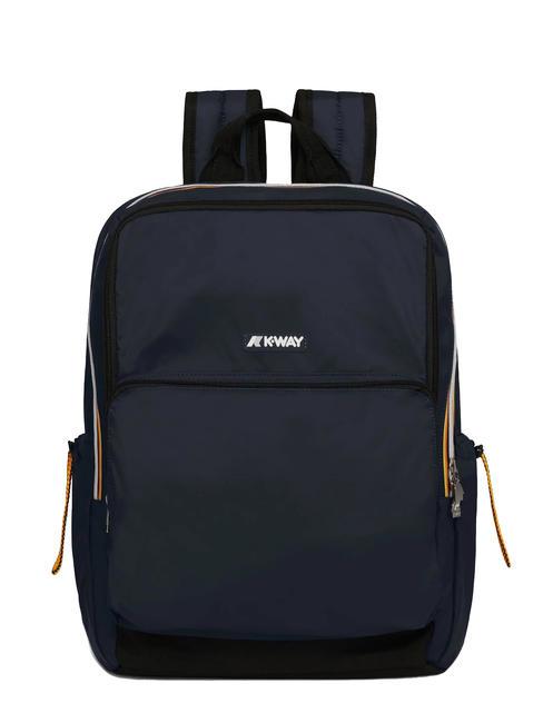 KWAY GIZY Nylonrucksack für 15-Zoll-Laptop blaue Tiefe - PC-Rucksäcke