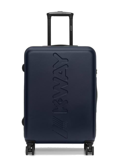 KWAY MAXILOGO Mittelgroßer Trolley Blautiefe/Blau MD-Kobalt - Harte Trolleys