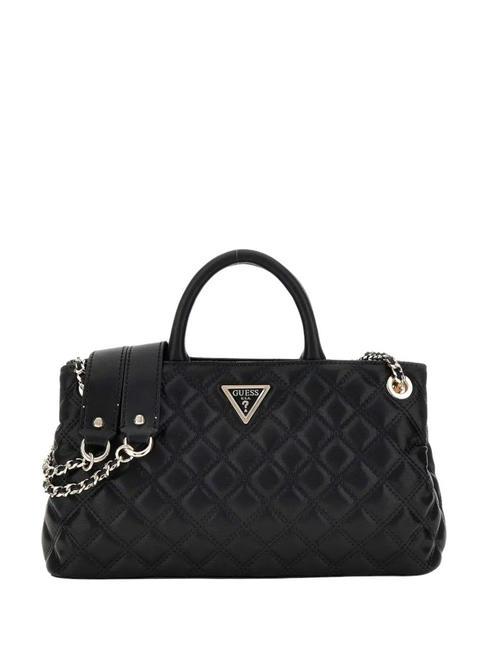 GUESS GIULLY Gesteppte Tasche mit Doppelgriffen SCHWARZ - Damentaschen