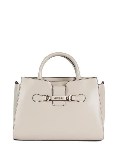 GUESS NOLANA Handtasche mit Schultergurt Taupe - Damentaschen