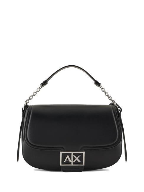 ARMANI EXCHANGE A|X BUCKLE Sattel-Umhängetasche Schwarz - Damentaschen