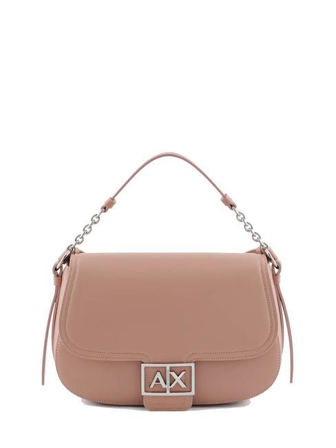 ARMANI EXCHANGE A|X BUCKLE Sattel-Umhängetasche Milchpunsch - Damentaschen