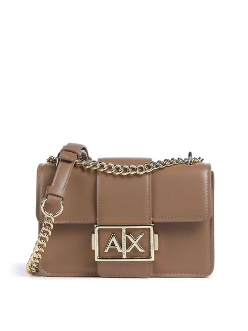 ARMANI EXCHANGE A|X BUCKLE Minitasche mit Schulterklappe dunkler Pisco - Damentaschen