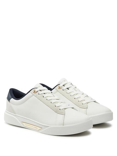 TOMMY HILFIGER CHIC COURT Ledersneaker natur - Damenschuhe