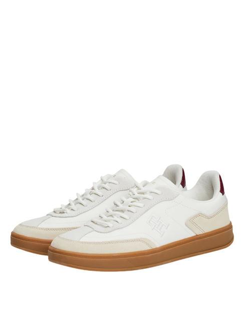 TOMMY HILFIGER HERITAGE COURT Ledersneaker  Klassisches Beige - Damenschuhe