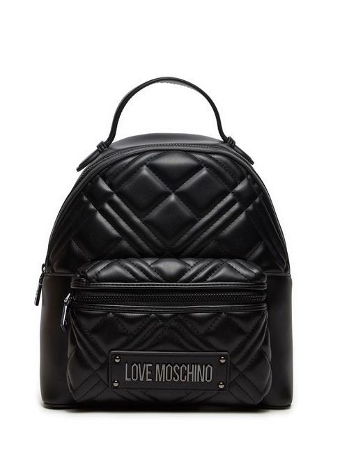 LOVE MOSCHINO QUILTED Gesteppter Rucksack Schwarz - Damentaschen