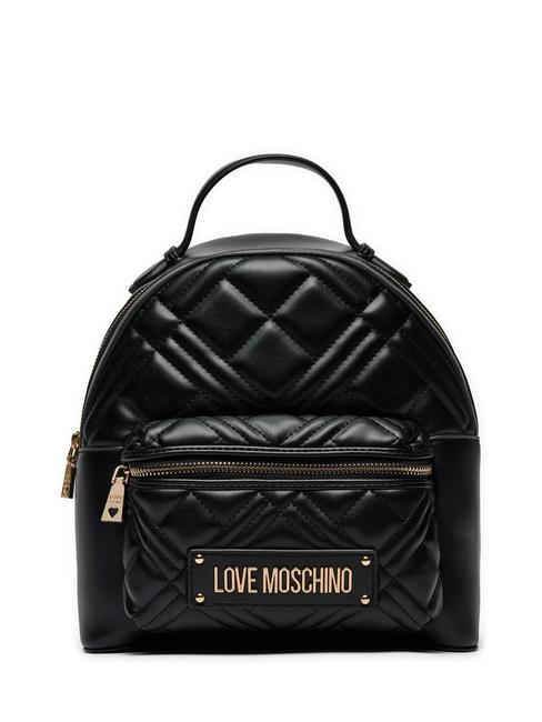 LOVE MOSCHINO QUILTED Gesteppter Rucksack Schwarz - Damentaschen