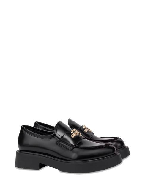 LOVE MOSCHINO CITY 40 Mokassins Schwarz - Damenschuhe