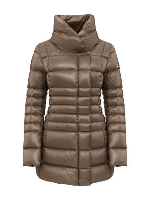 COLMAR FRIENDLY Mittellange Daunenjacke dunkler Kaffee, Sahne-da - Daunenjacken für Damen