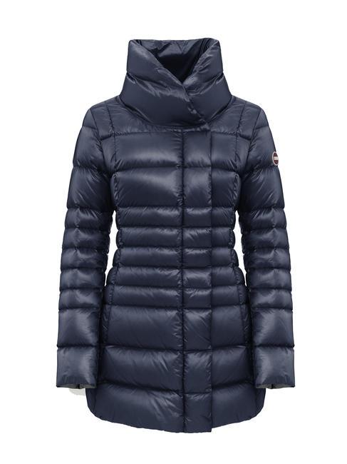 COLMAR FRIENDLY Mittellange Daunenjacke Marineblau-dunkler Stahl - Daunenjacken für Damen