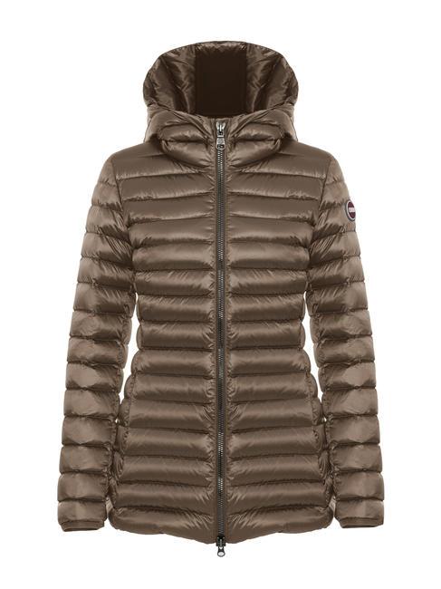 COLMAR FRIENDLY Daunenjacke mit Kapuze dunkler Kaffee, Sahne-da - Daunenjacken für Damen