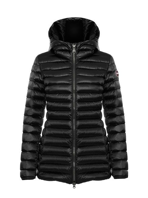 COLMAR FRIENDLY Daunenjacke mit Kapuze schwarz-dunkler Stahl - Daunenjacken für Damen