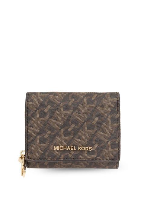 MICHAEL KORS EMPIRE SIGNATURE  Geldbörse Brn/Gepäck - Brieftaschen Damen