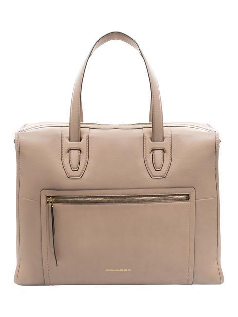 PIQUADRO W104 Ledertasche BEIGE - Damentaschen