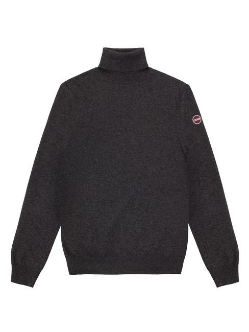 COLMAR PROUD Rollkragenpullover aus Kaschmirmischung Kohle-Melange - Herrenpullover