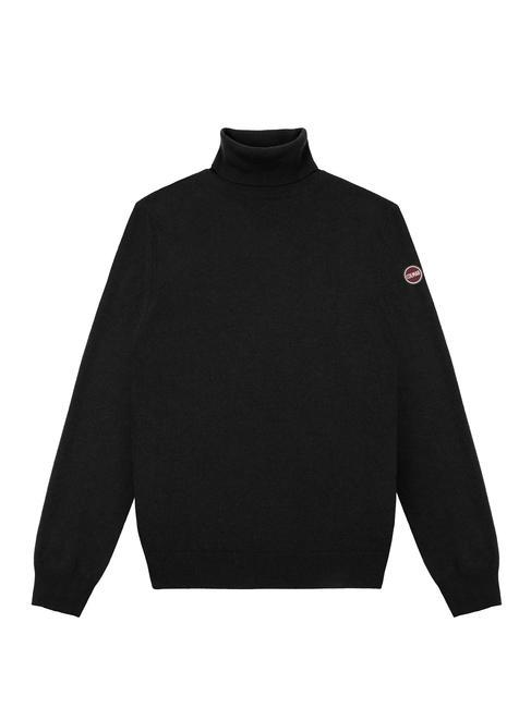 COLMAR PROUD Rollkragenpullover aus Kaschmirmischung Schwarz - Herrenpullover