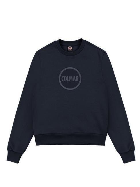 COLMAR MODISH Sweatshirt mit Rundhalsausschnitt und Logo-Print marineblau - Sweatshirts Herren