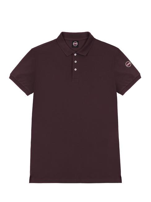 COLMAR MONDAY Kurzärmliges Stretch-Poloshirt Schokolade - Herren-Polo-Shirts/Herren-Polo-Shirt/Herrenpoloshirt/Herrenpoloshirts