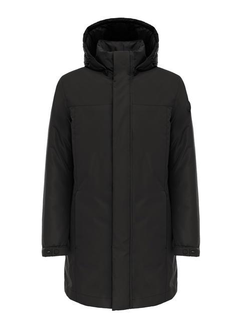 COLMAR FRAMEWORK Wattierter Parka mit Kapuze Schwarz - Herrenjacken